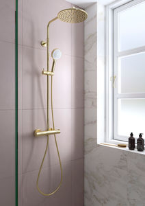 Silhouet Shower System (Polished Brass PVD)