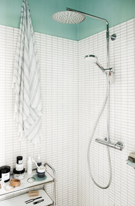 Silhouet Système de douche thermostatique avec Pomme de tête en Douchette
