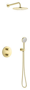 Concealed Silhouet HS1 - concealed shower system (Polished Brass PVD)